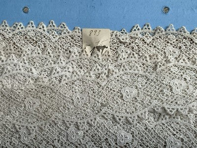 Antique Lace VTG Cluny Guipure Trim, Vintage Wedding & Period Costume Drama 2m