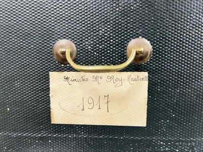 Vintage French Box 1917 Filing Cabinet Paris / Props Boudoir Decor