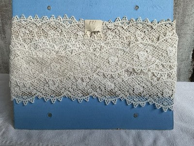 Antique Lace VTG Cluny Guipure Trim, Vintage Wedding & Period Costume Drama 2m