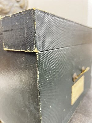 Vintage French Box 1917 Filing Cabinet Paris / Props Boudoir Decor
