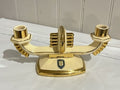 VTG Candleholder Art Deco Ceramic, DB Candlestick VIROFLAY  Decorative Antiques