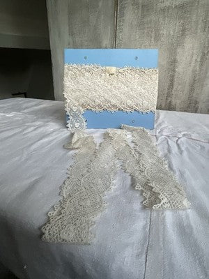 Antique Lace VTG Cluny Guipure Trim, Vintage Wedding & Period Costume Drama 2m