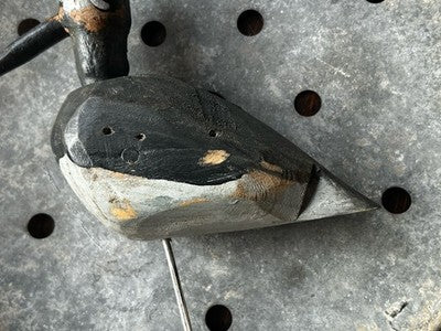 Vintage Duck Decoy, French Country Bird On Stick