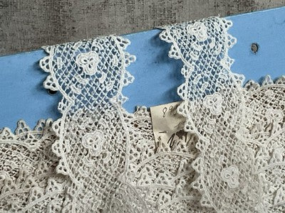 Antique Lace VTG Cluny Guipure Trim, Vintage Wedding & Period Costume Drama 2m