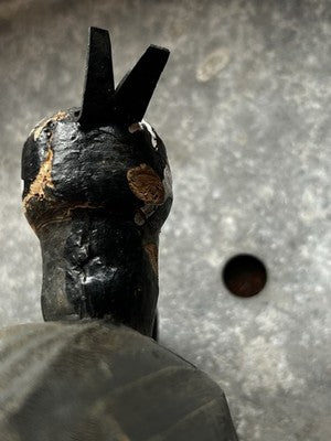 Vintage Duck Decoy, French Country Bird On Stick