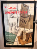 Vintage Poster. Museum Picasso Collages Exhibition Print, Wall Art Cubist / RARE