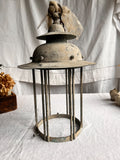 Antique French Light. Vintage Outdoor Pendant. Architectural Antiques/ Verdigris